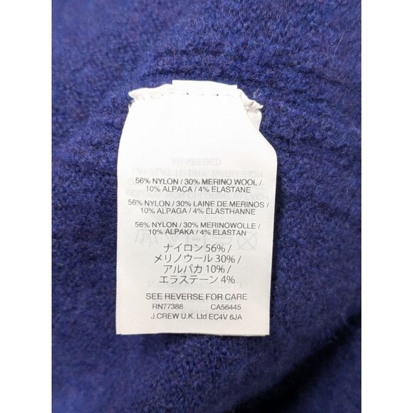 J Crew Pullover Sweater Women Size L Wool Blend Cozy Minimalist Capsule Textured - Picture 11 of 12